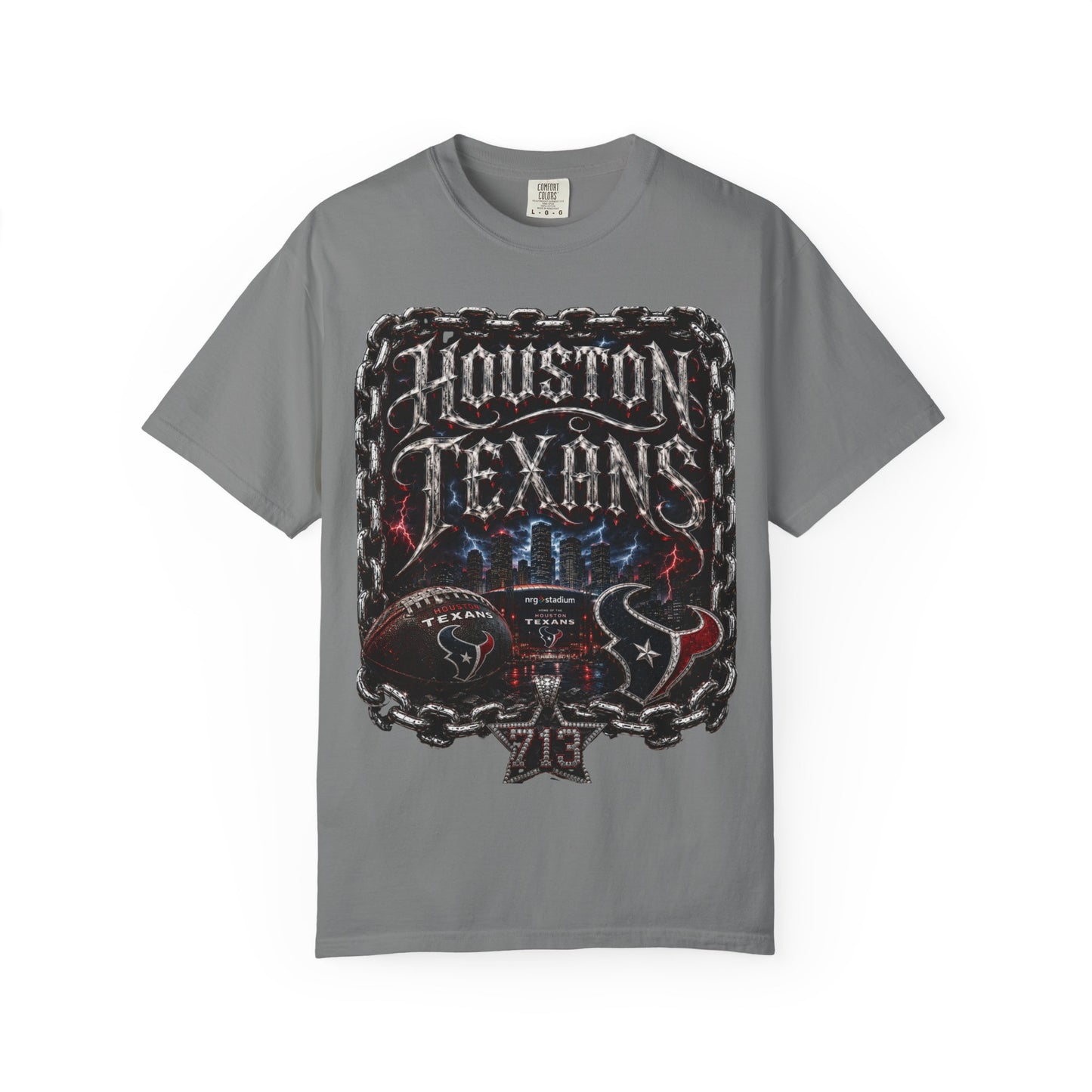 Houston Texans Chain Link Graphic Tee