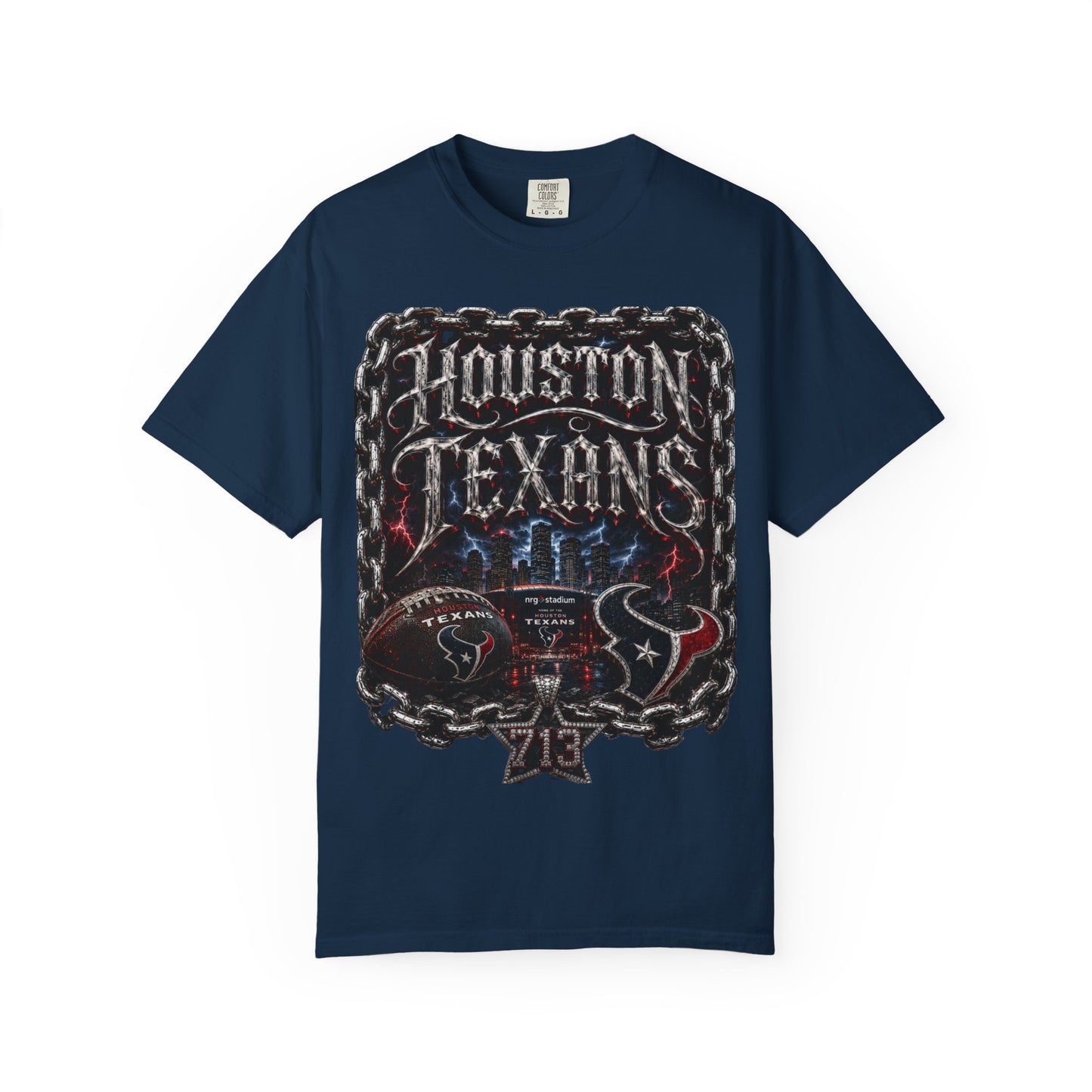 Houston Texans Chain Link Graphic Tee