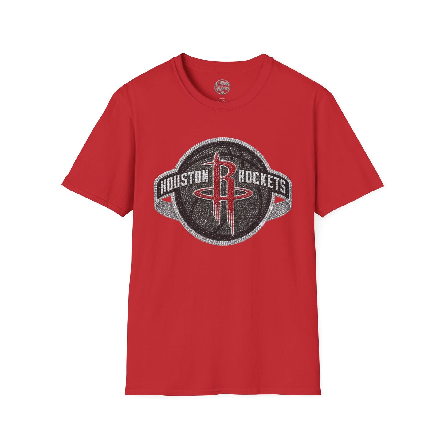 Iced Logo ‘Houston Rockets’ Graphic Tee