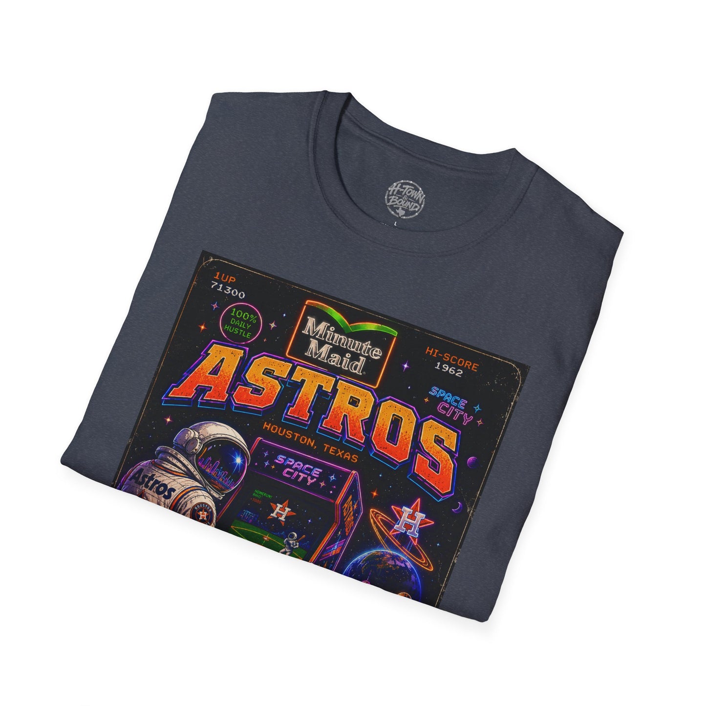 Houston Astros Retro Astronaut Tee
