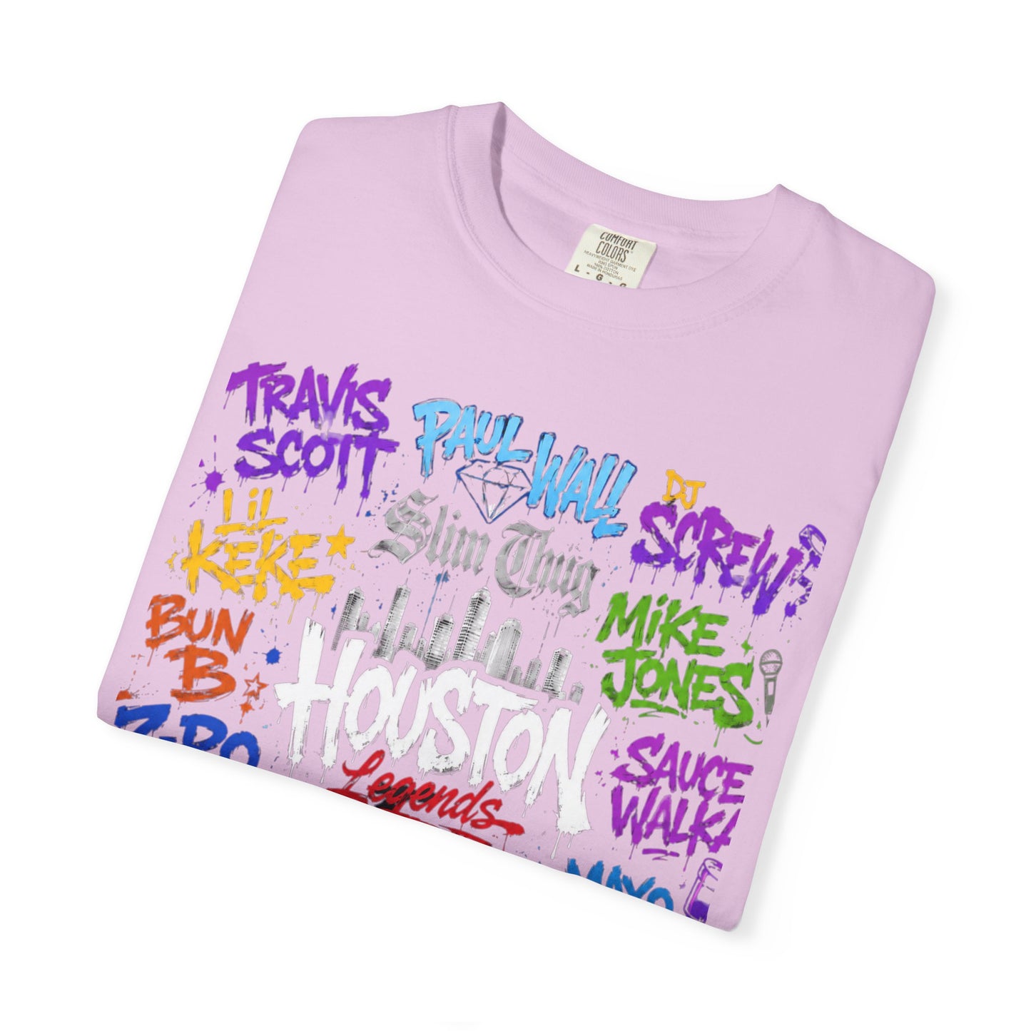 Houston Graffiti Wall of Fame Tee