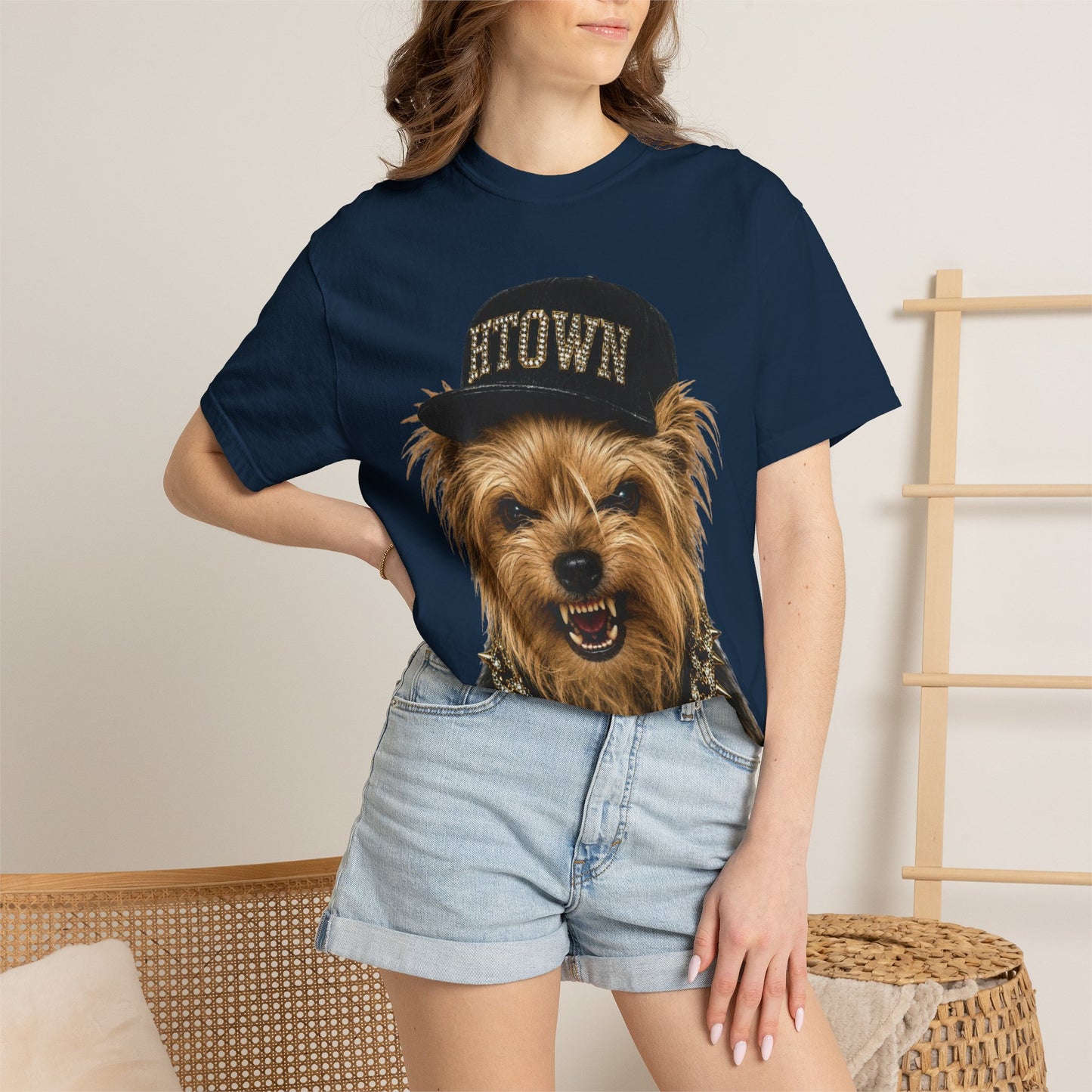 HTOWN Yorkie Streetwear Tee