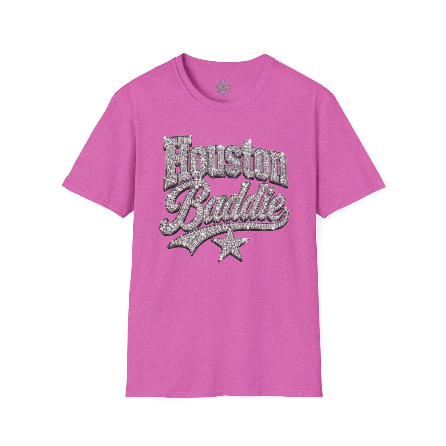 Iced out Logo Houston Baddie Tee
