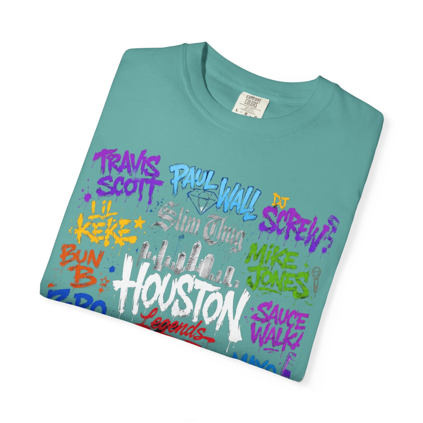 Houston Graffiti Wall of Fame Tee
