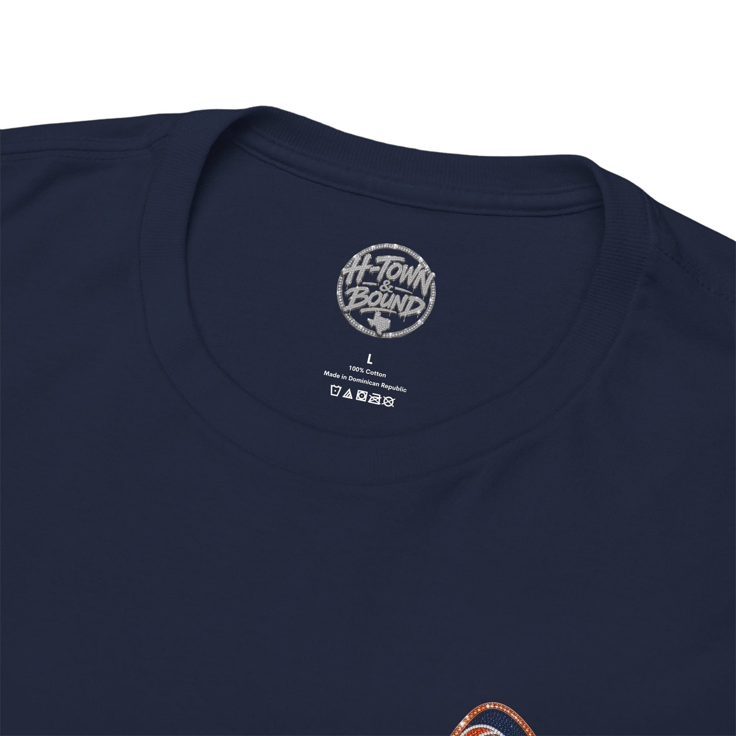 Houston Astros Double Sided Bow Design Graphic Tee